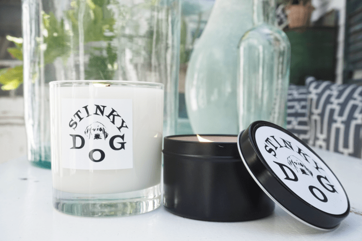 StinkyDogcandles1